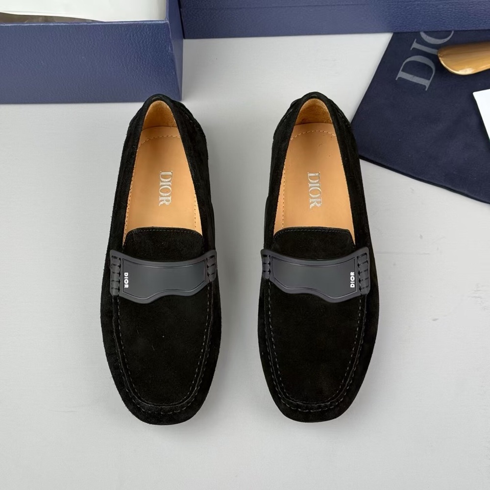 Dior Men's Black Loafers
